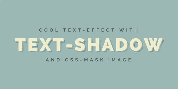 Teaser image for Masked Text-Shadow