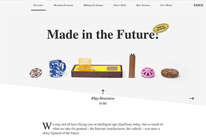 Screenshot of Made in the Future