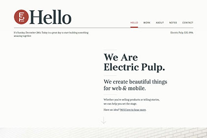 Screenshot of Electric Pulp