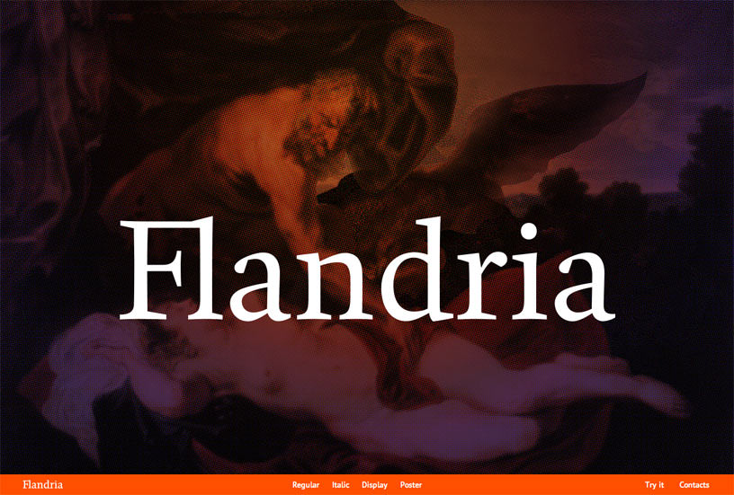 Screenshot of FLANDRIA