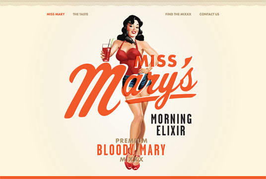 Screenshot of MISS MARY’S