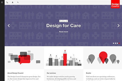 Screenshot of Design Council