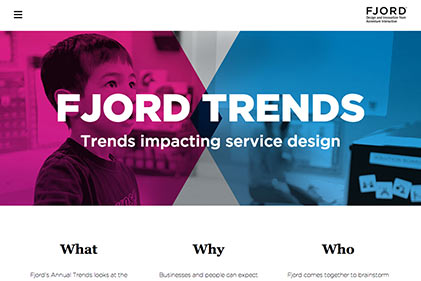Screenshot of Fjord Trends 2014