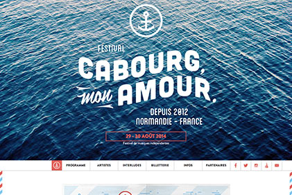 Screenshot of Cabourg Mon Amour