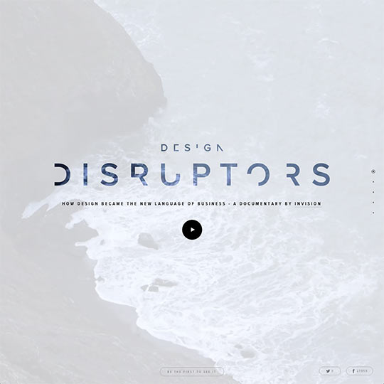 Screenshot of Design Disruptors