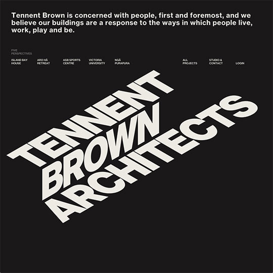 Screenshot of Tennent Brown